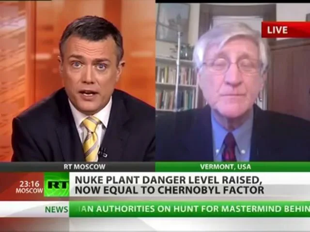 Arnie Gundersen Speaks With Russia Today About the Increased Severity Rating at Fukushima