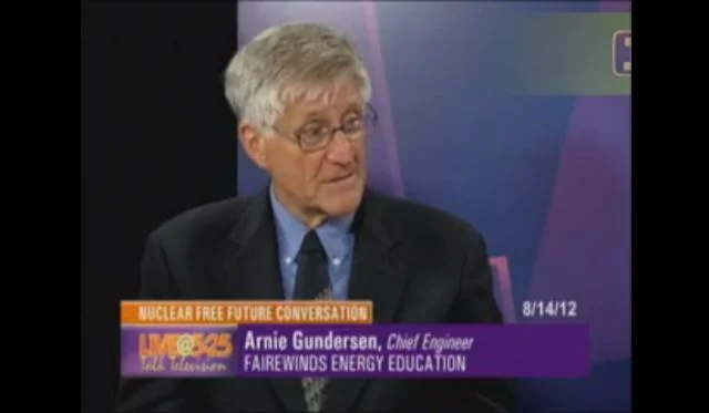 CCTV Live at Five with Margaret Harrington and Arnie Gundersen