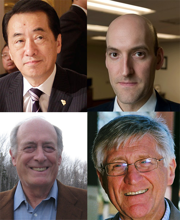 Naoto Kan, Gregory Jaczko, Peter Bradford and Arnie Gundersen speaking in San Diego