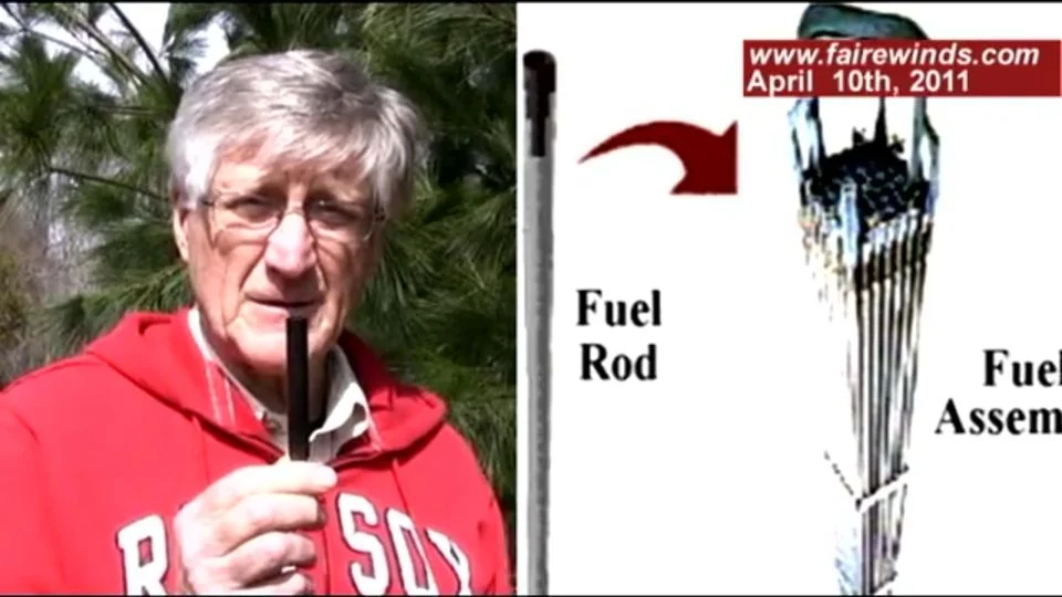 Nuclear Engineer Arnie Gundersen demonstrates How Fukushima's Fuel Rods Melted and Shattered