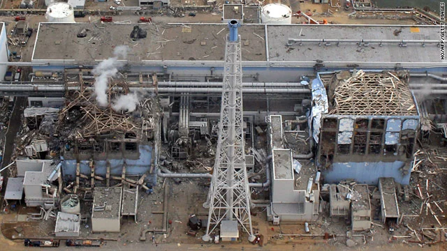 Destruction at the Fukushima Daiichi Nuclear Plant