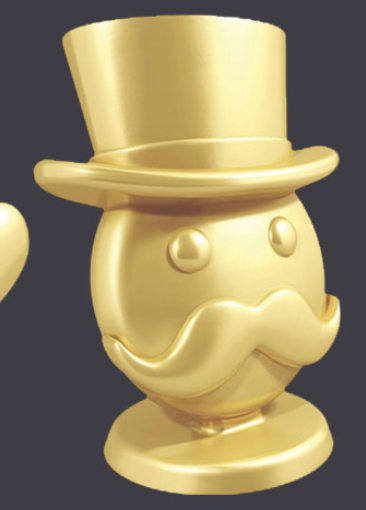 Monopoly 'Top-Hat' Token