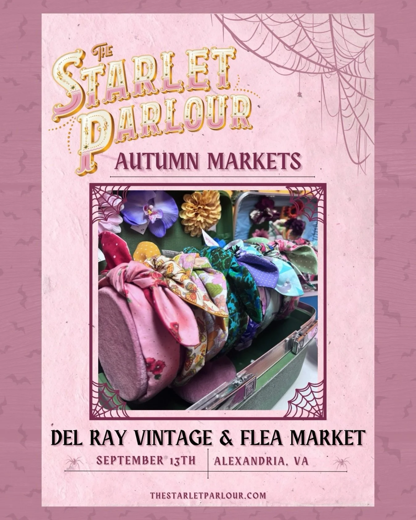 First up this month is Del Ray Vintage &amp; Flea Market! 
🌻💖🎃💖🌻