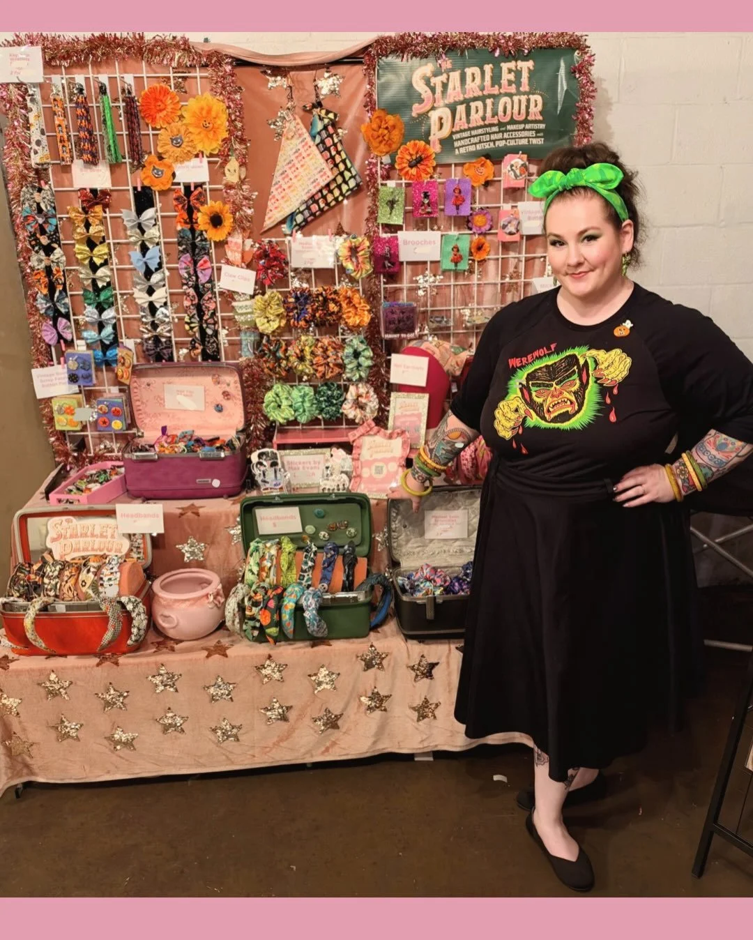 Thanks @bmorehorror for a fantastic evening at their Beers &amp; Fear Market 🖤🎃🖤
Met so many artists we love IRL, and lovely new faces! Thanks to everyone who stopped by and made it such a great one, and big thanks to @sarbolton for organizing.