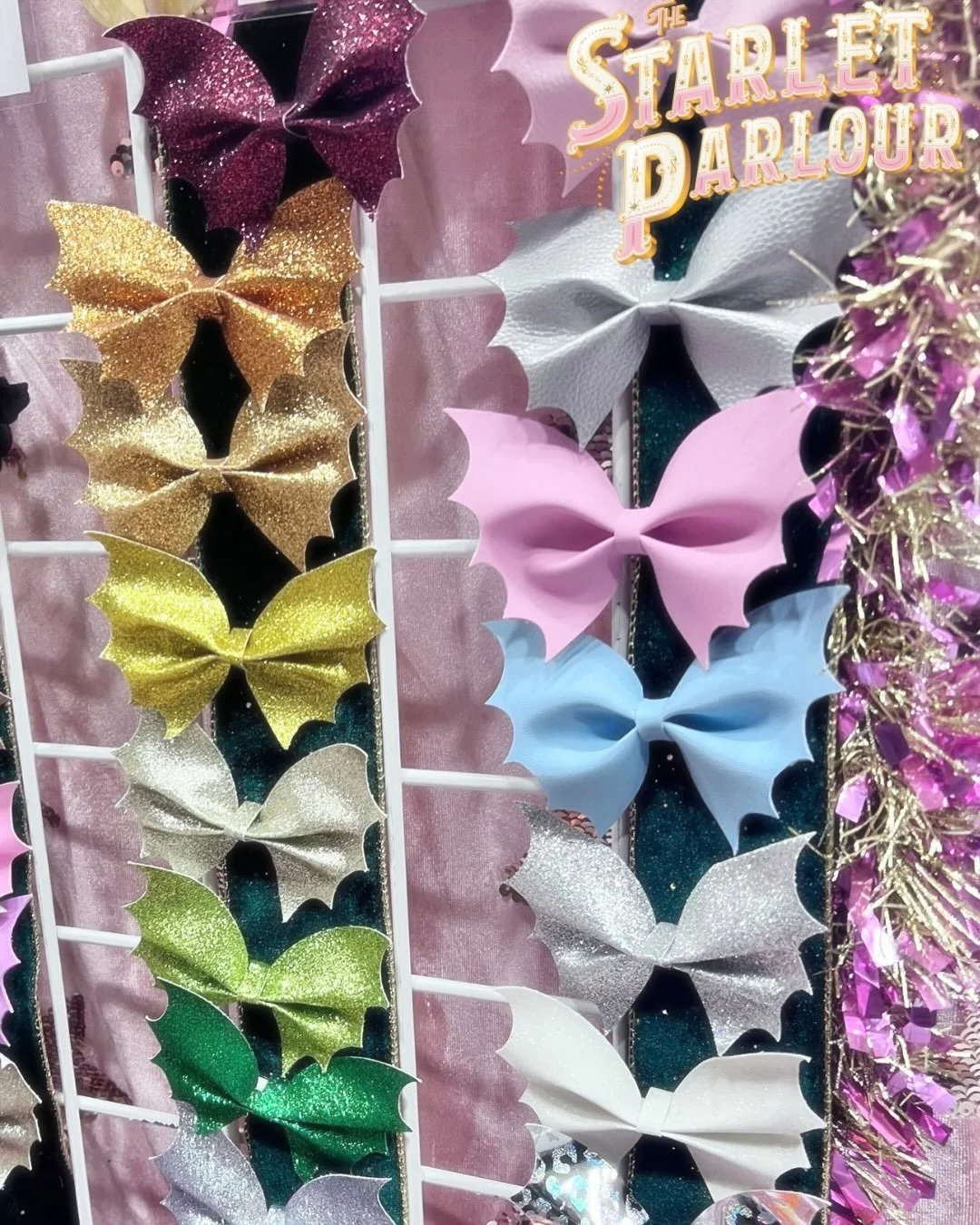 Bat bows have been flying off with each and every market, be sure to grab one before they hibernate for the winter! 🦇 
Can&rsquo;t wait to restock these next summer in some fun new colors and patterns!!!