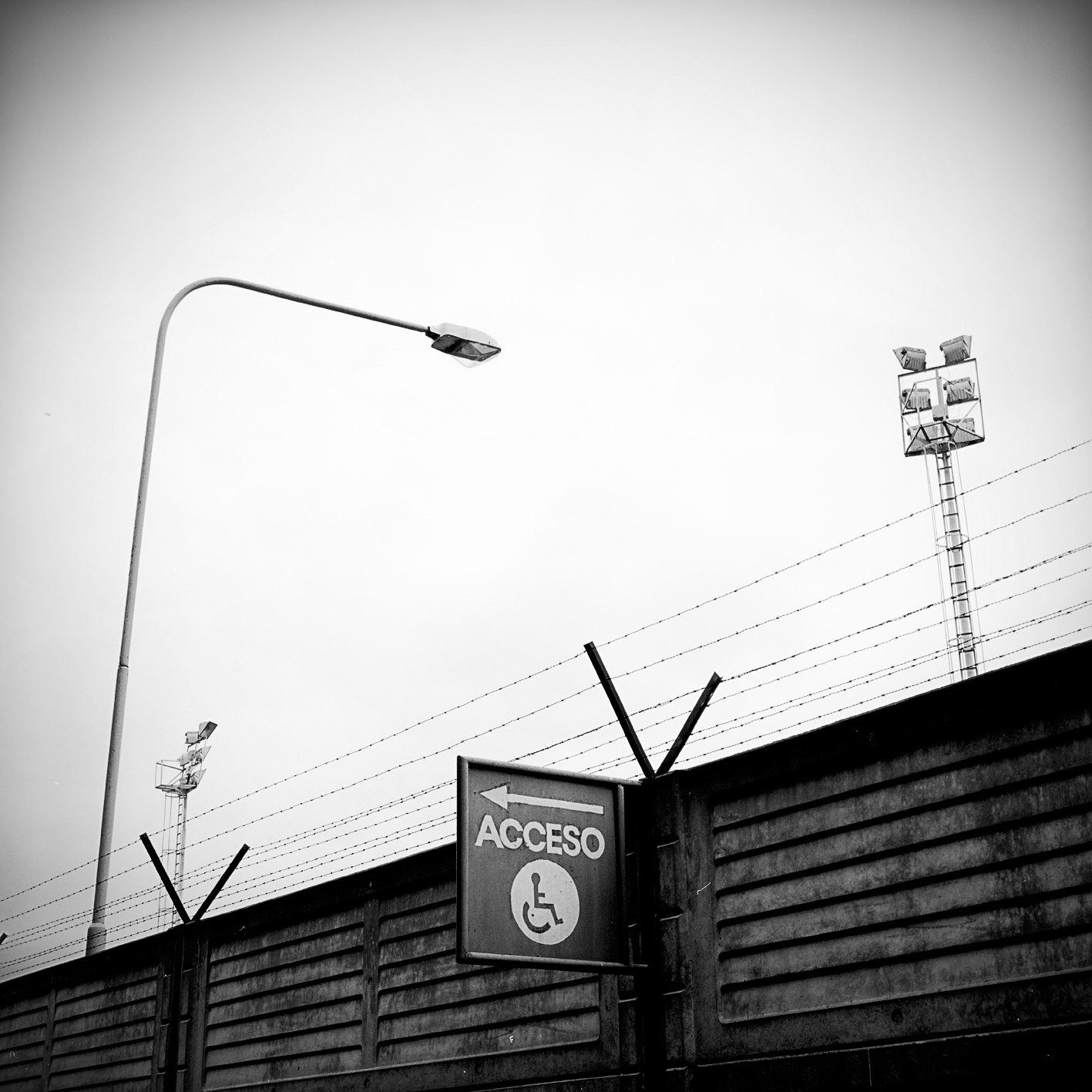 Sign, Quilmes Soccer field