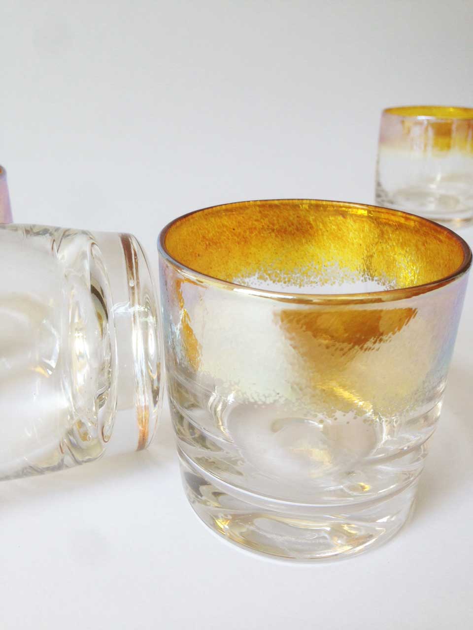 Rocks Glasses (Sold as a pair) – Rosetree Blown Glass Studio and Gallery