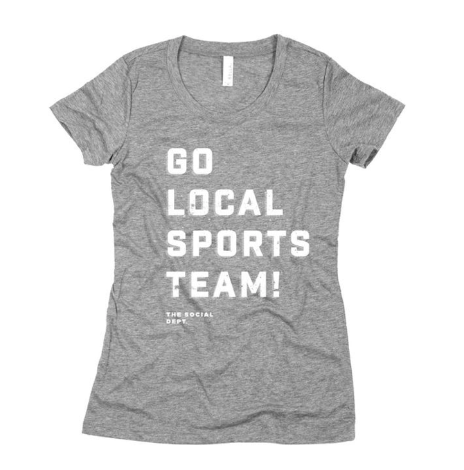 Women's Local Team T Shirt — Mica