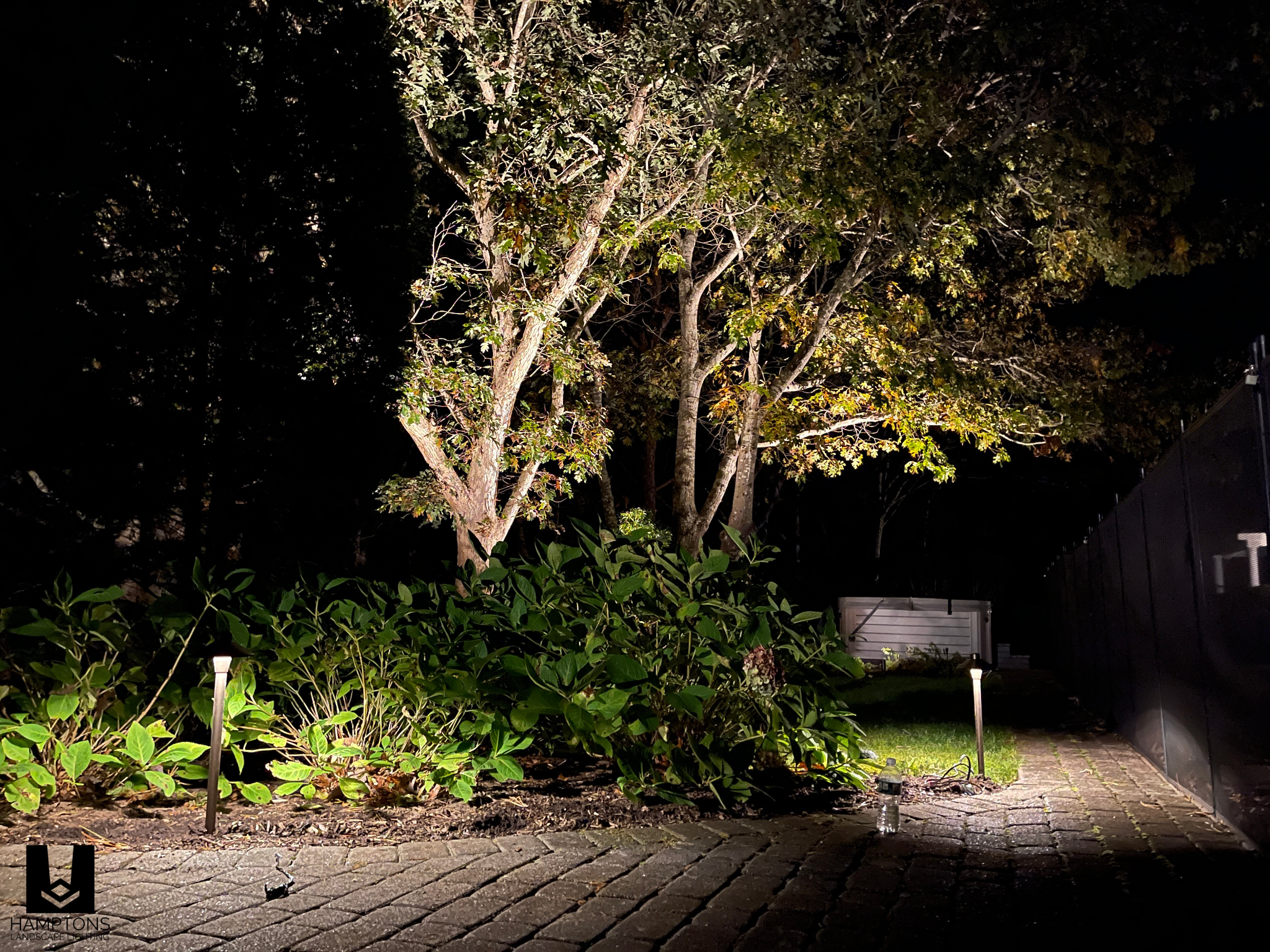 Luxury Outdoor Lighting Design in the Hamptons