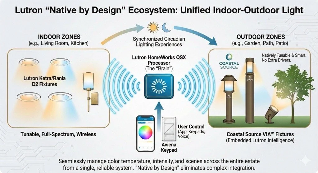 Lutron Native by Design and Coastal Source