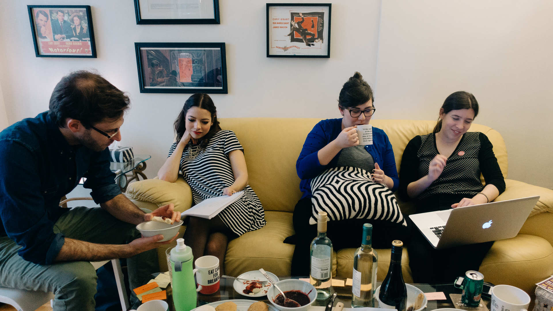 BYDEN, ALANNA, KRISTINA, and ANDREA | PHOTO BY RYAN COULDREY