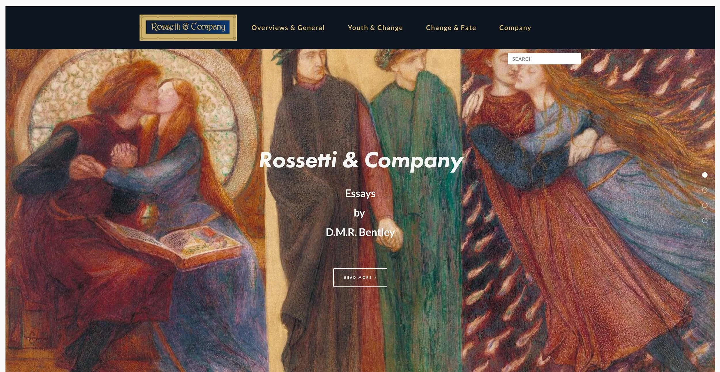Rossetti and Company Website Project