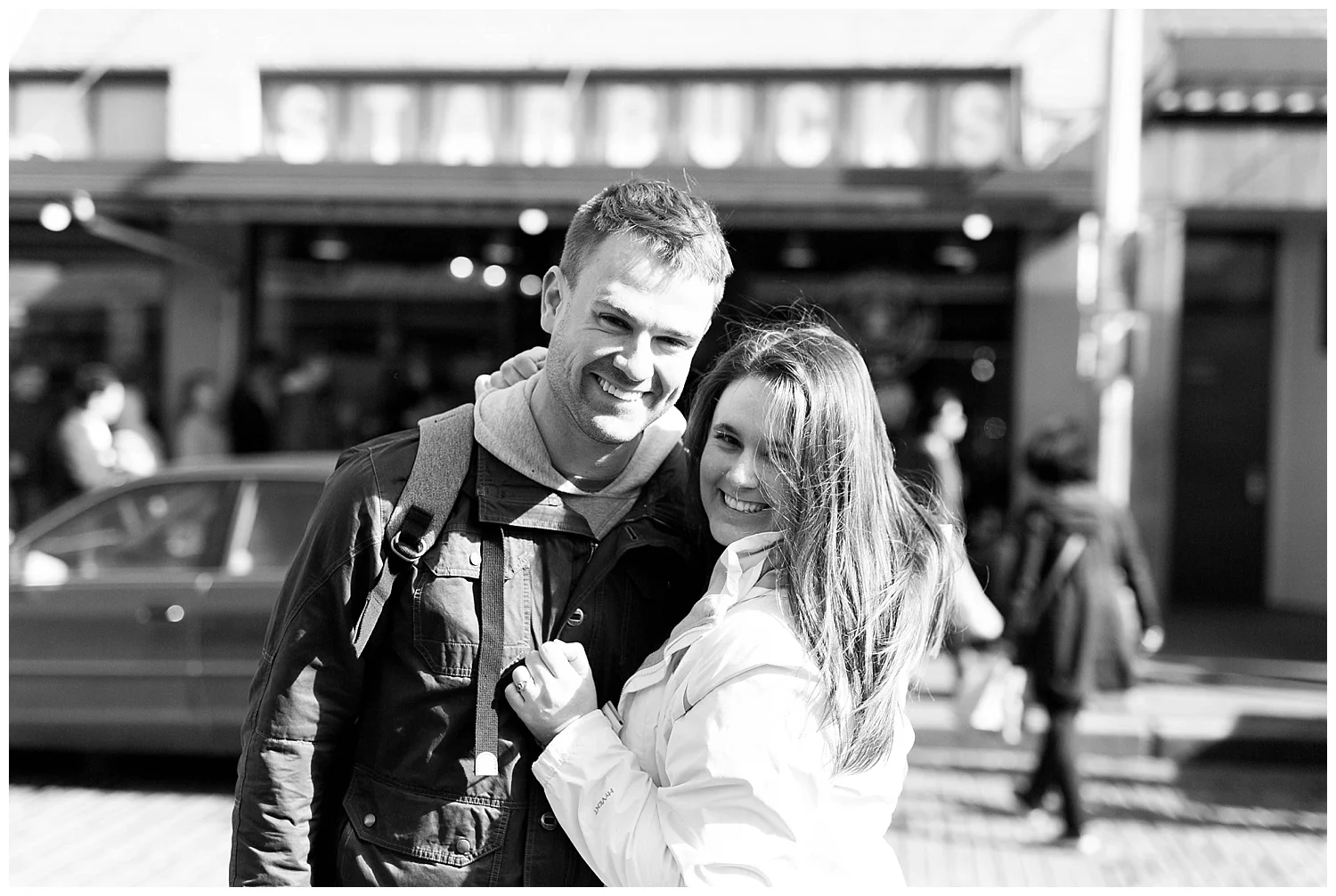 Oh yeah! That is the original Starbucks behind us! It is weird to think that Starbucks has been around for almost 50 years and now there are over 25,000 locations. My favorite: chai latte with a side of cake pop. Below is maybe the oddest and most unique crafts I have seen in awhile. The artists collects skulls from deseased animals such as road kill and turns them into something new. Can you guess what kind of skull is pictured below? 