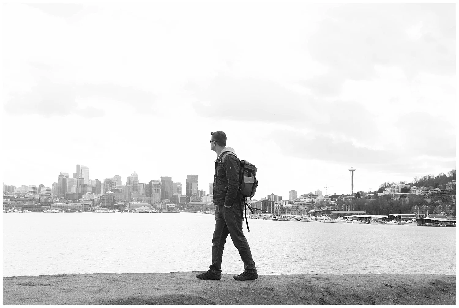 Up next was Gasworks Park ! This park is comprised of the remnants of the sole remaining coal gasification plant. This place has so much amazing history and is such an innovative use of public space. Namoi told me this is where they filmed the paintball scene from, "10 Things I Hate About You." 