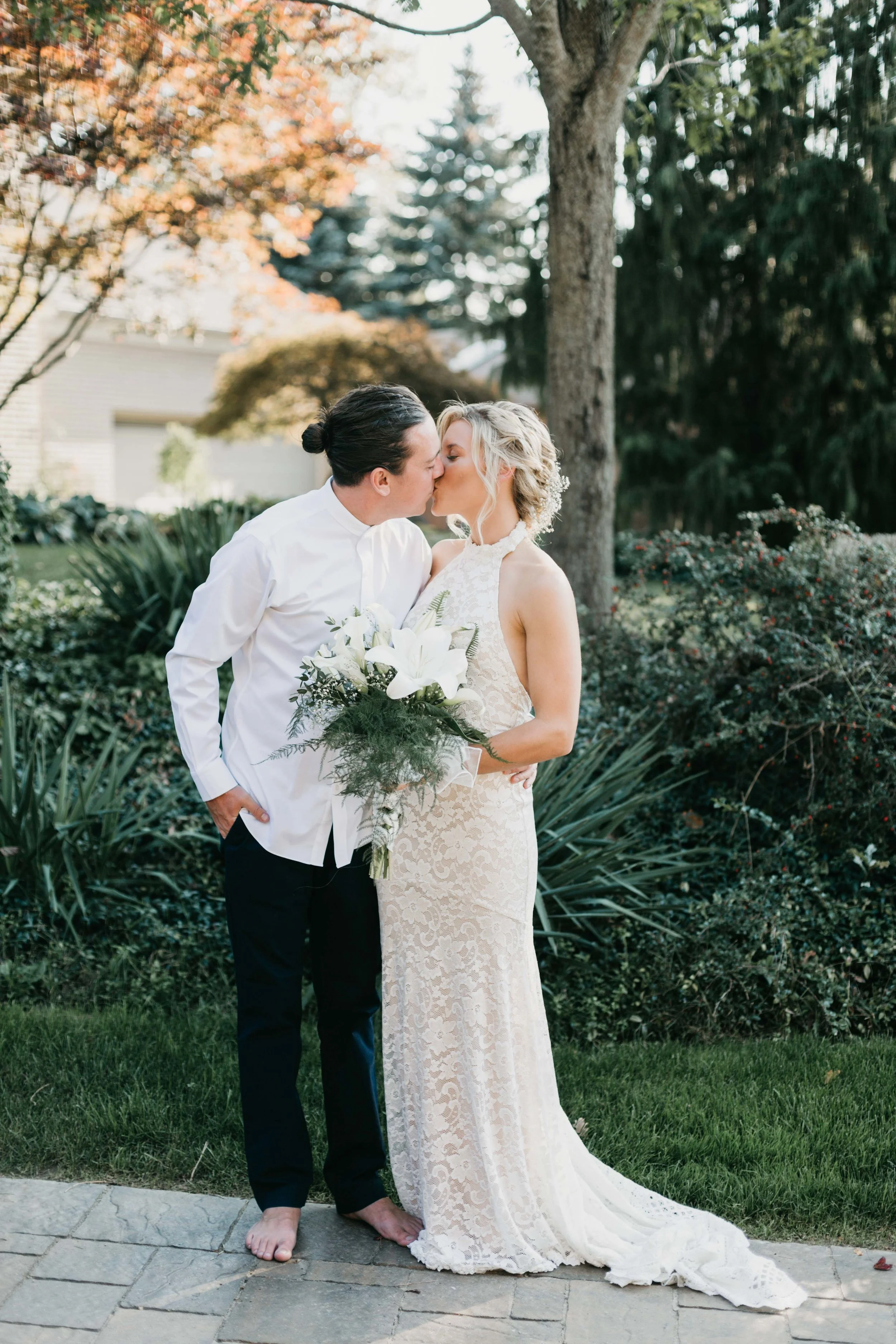 Intimate Outdoor Backyard Wedding Ancaster Ontario-43.jpg