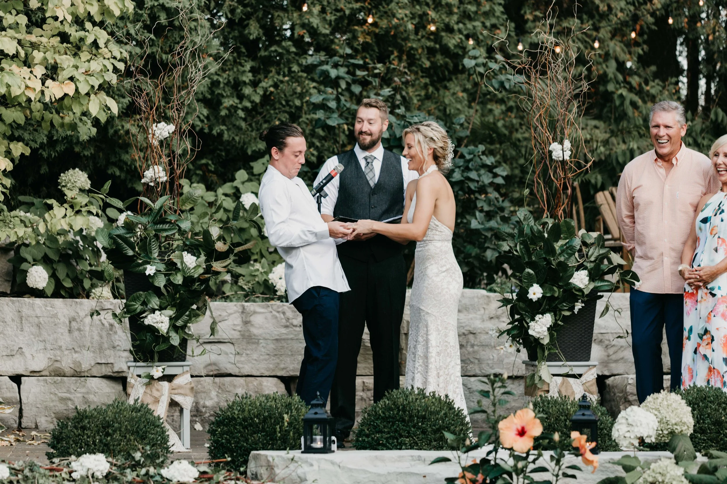 Intimate Outdoor Backyard Wedding Ancaster Ontario-176.jpg