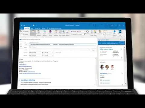 Tap the power of Microsoft Dynamics 365 directly from Microsoft Outlook