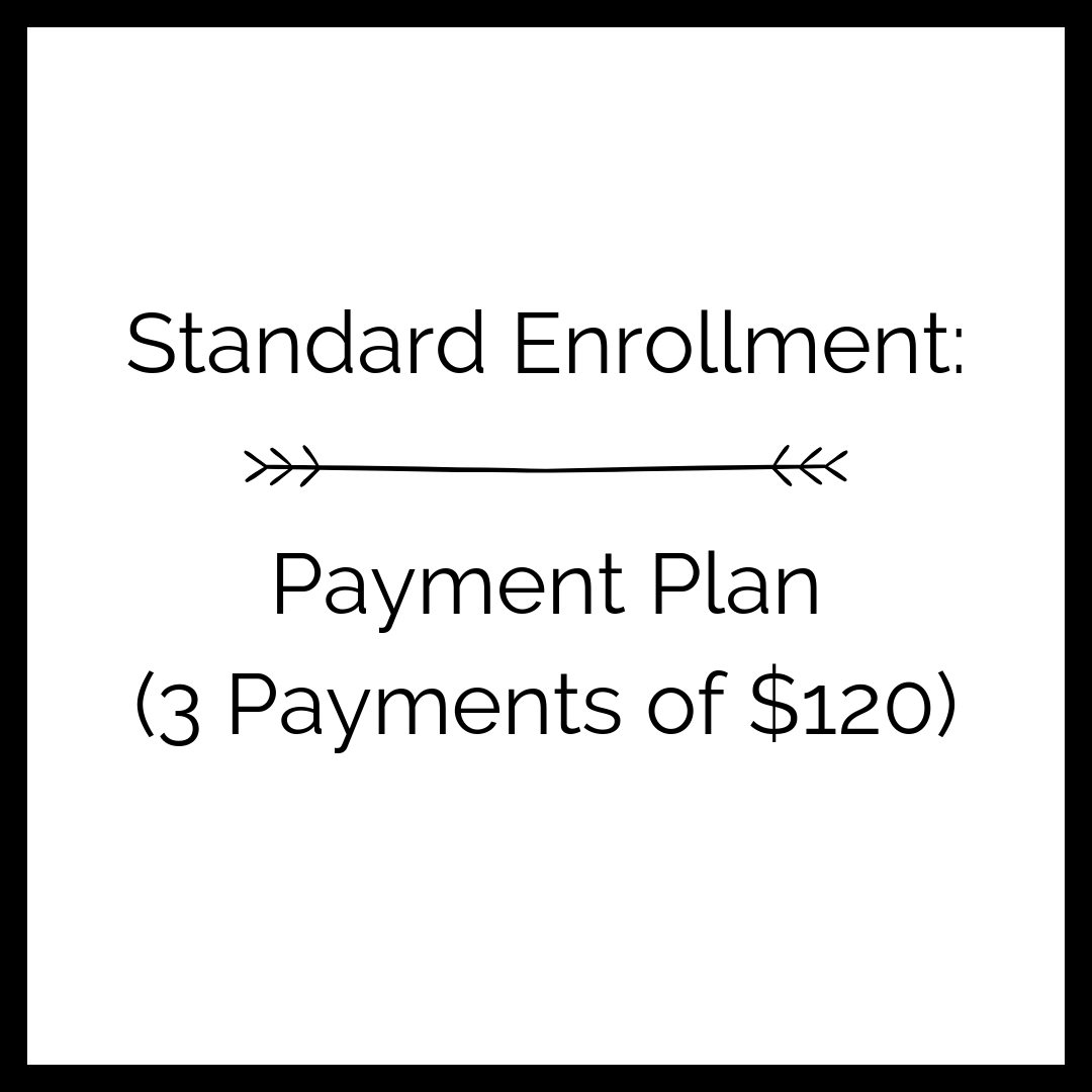 This option includes everything in the course except for the 3 guided nature walks in Portland. The first payment is due upon enrolling for the course and the remaining two payments will be taken out monthly using the same card you enroll with. Click here to enroll in this payment plan. Please note: after enrolling in the subscription, you’ll be taken to a window with a small “Schedule” link in the middle of the page. Please be sure to click on this and schedule your Orientation Call before closing the window.