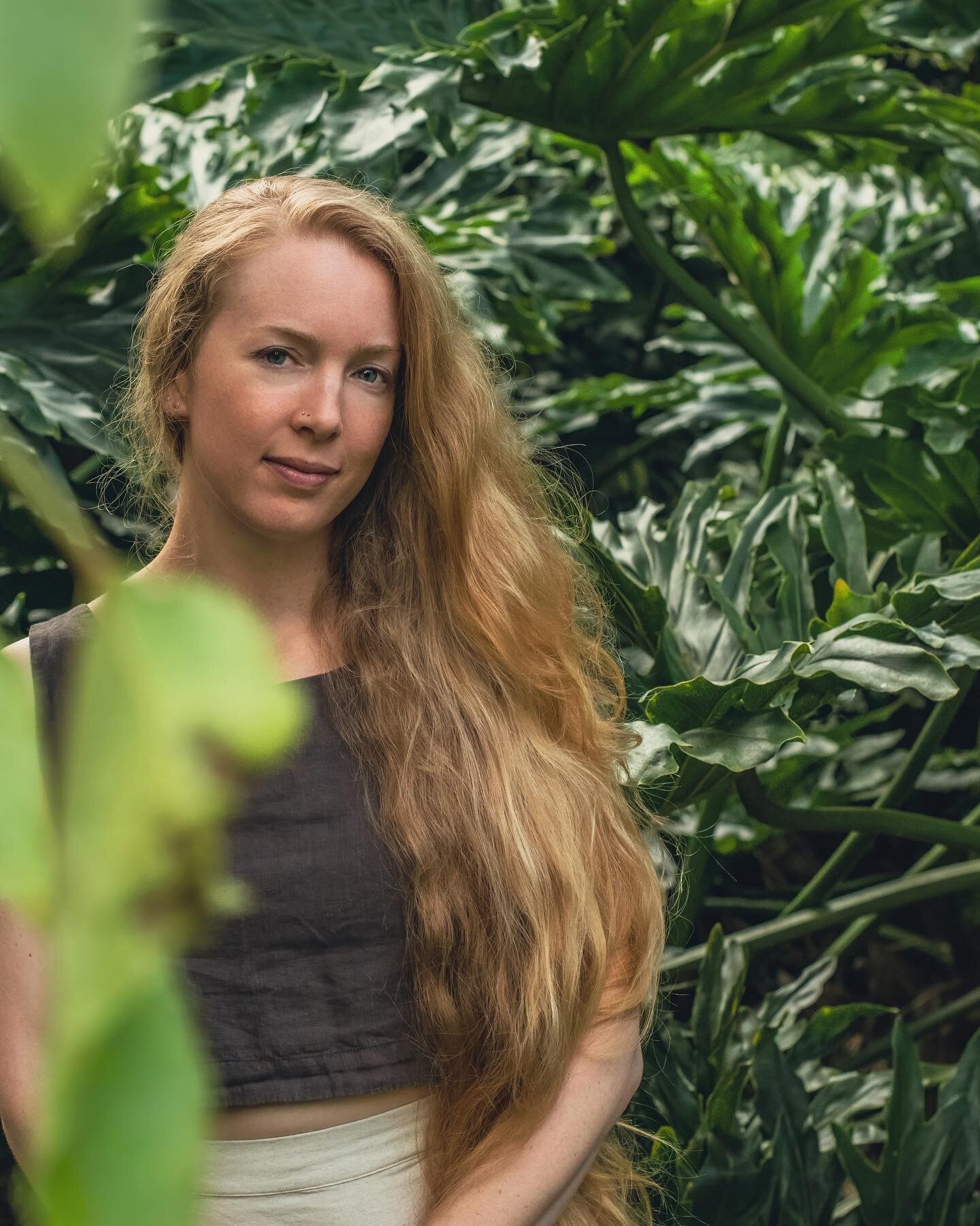 My person! 🖤💍🌱
@mia.bedelia 

For all of the photos Amelia and I capture, it&rsquo;s surprisingly rare that we get photos of each other. This, from a misty Sunday in Kalōpā. Amelia&rsquo;s hair is so long here! Cheers to us. ✨✨

#kalopahawaii #Kal