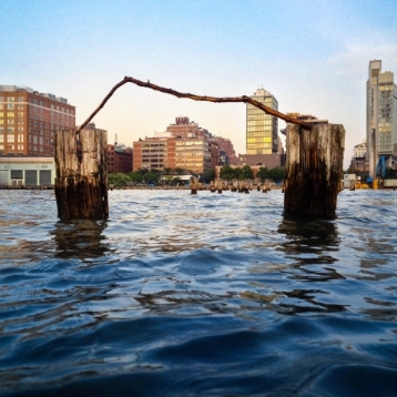 Hudson Drift New York, NY 2015 Archival pigment print 15 x 15 in
