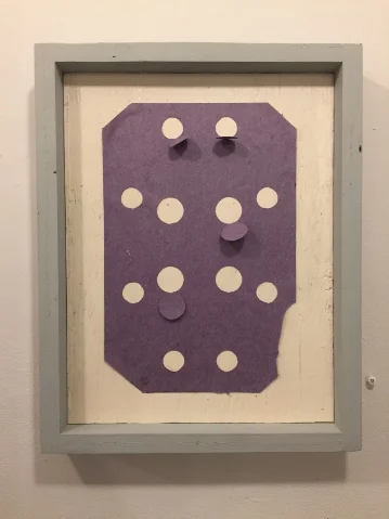 My Darling… 2015 Mixed media assemblage 11 ½ x 14 ½ in