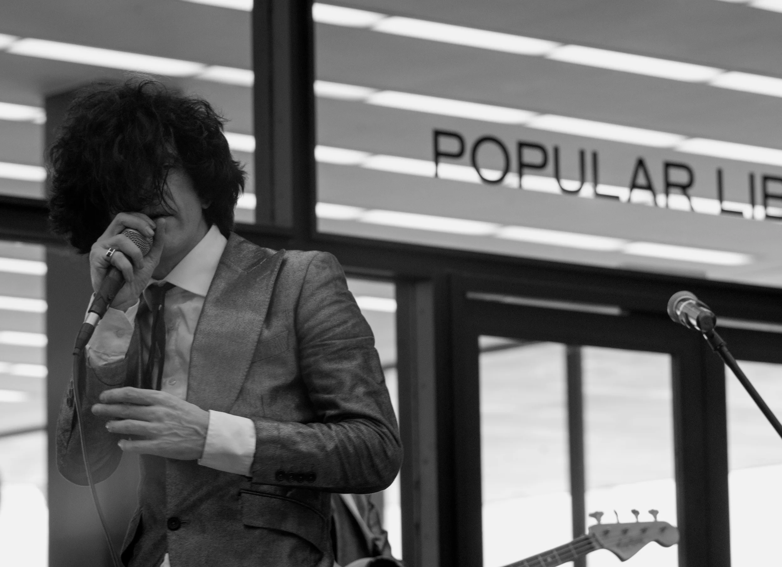 I feel like Popular Lie would be a solid name for a punk band. This shot was also with the Asahi Takumar 135mm f/3.5 lens. Shutter: 1/60, f/3.5 (or close to that), ISO: 800.