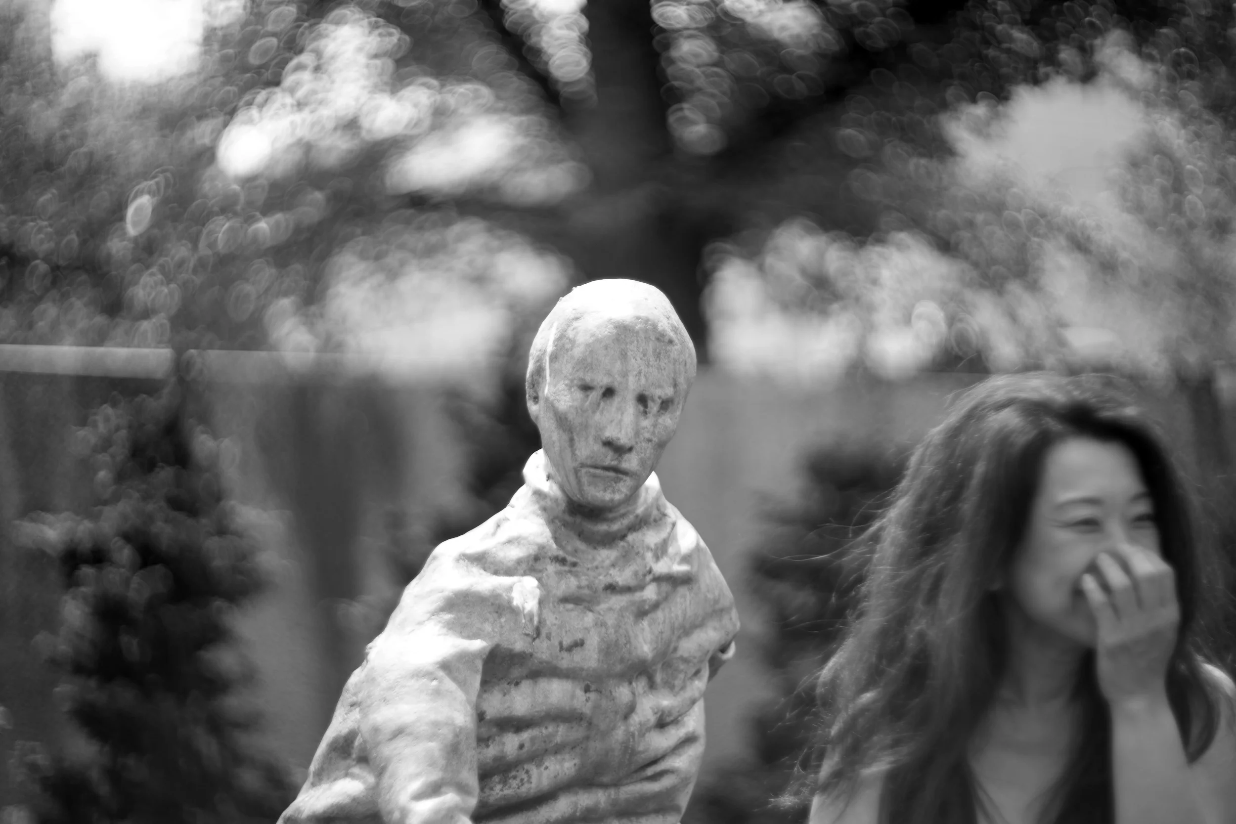 Shutter: 1/500th, ISO: 80, f/1.5 to get the full swirly Helios bokeh.