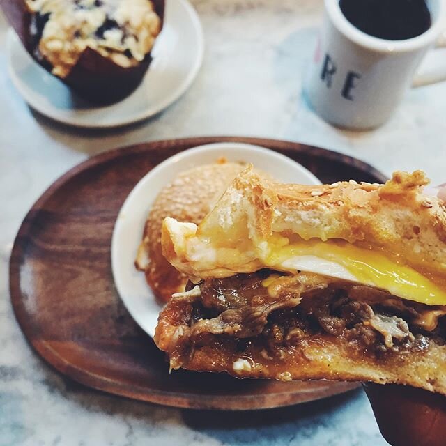 We&rsquo;re open! If you missed your morning Steak &amp; Egg Sandwich, it&rsquo;s ready for you now. 😍