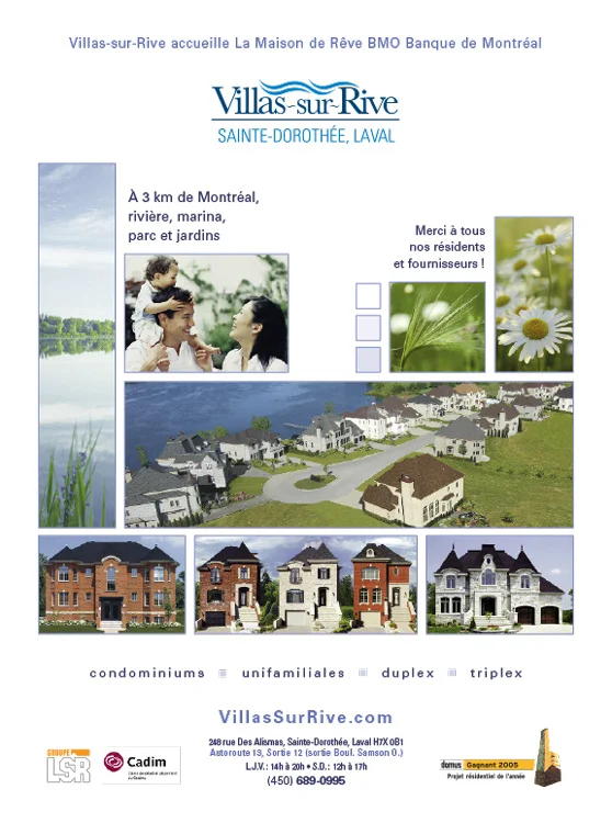 Ad for La Presse newspaper