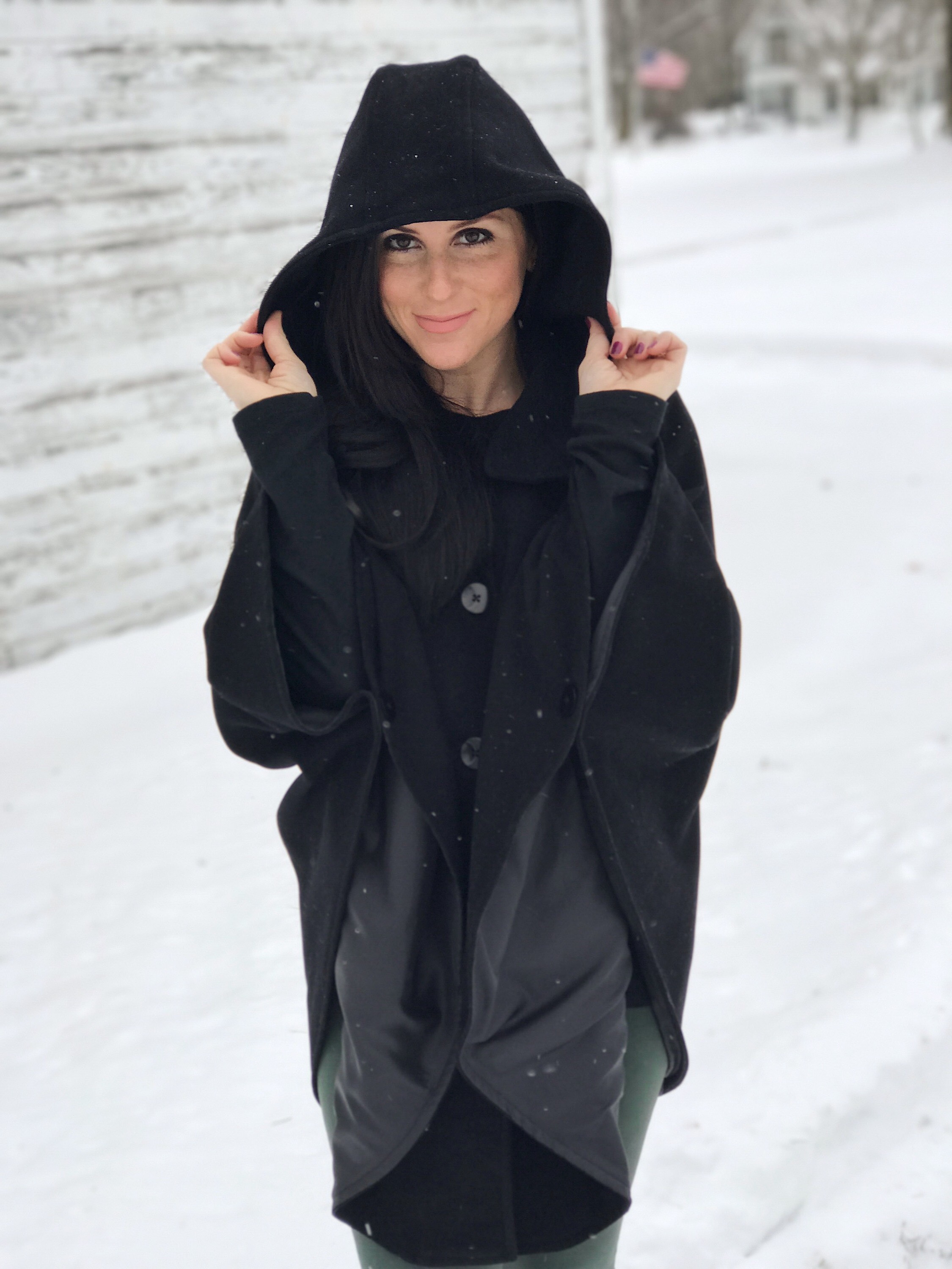 Wool Cape by J. Richards