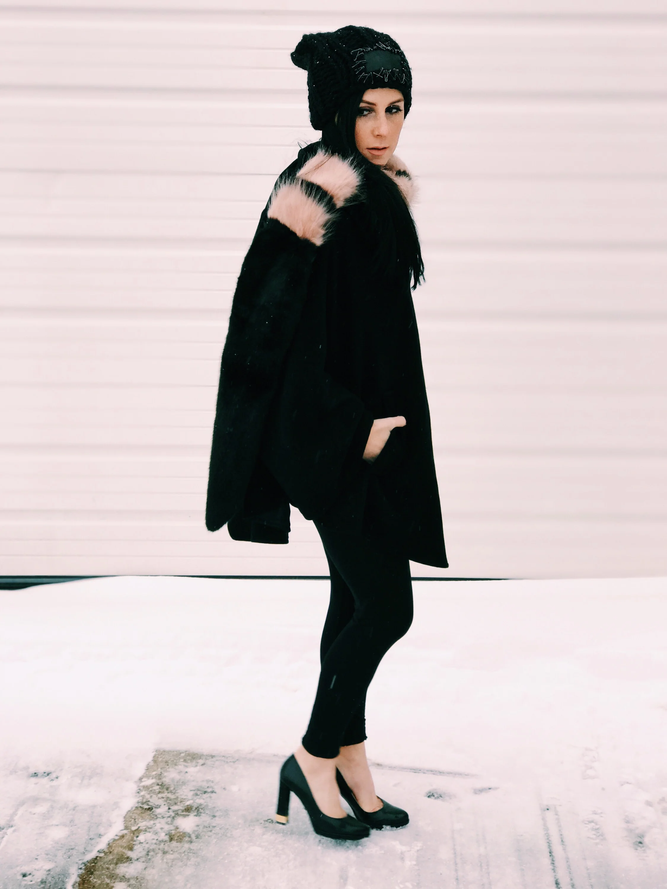 Wool Cape by J. Richards