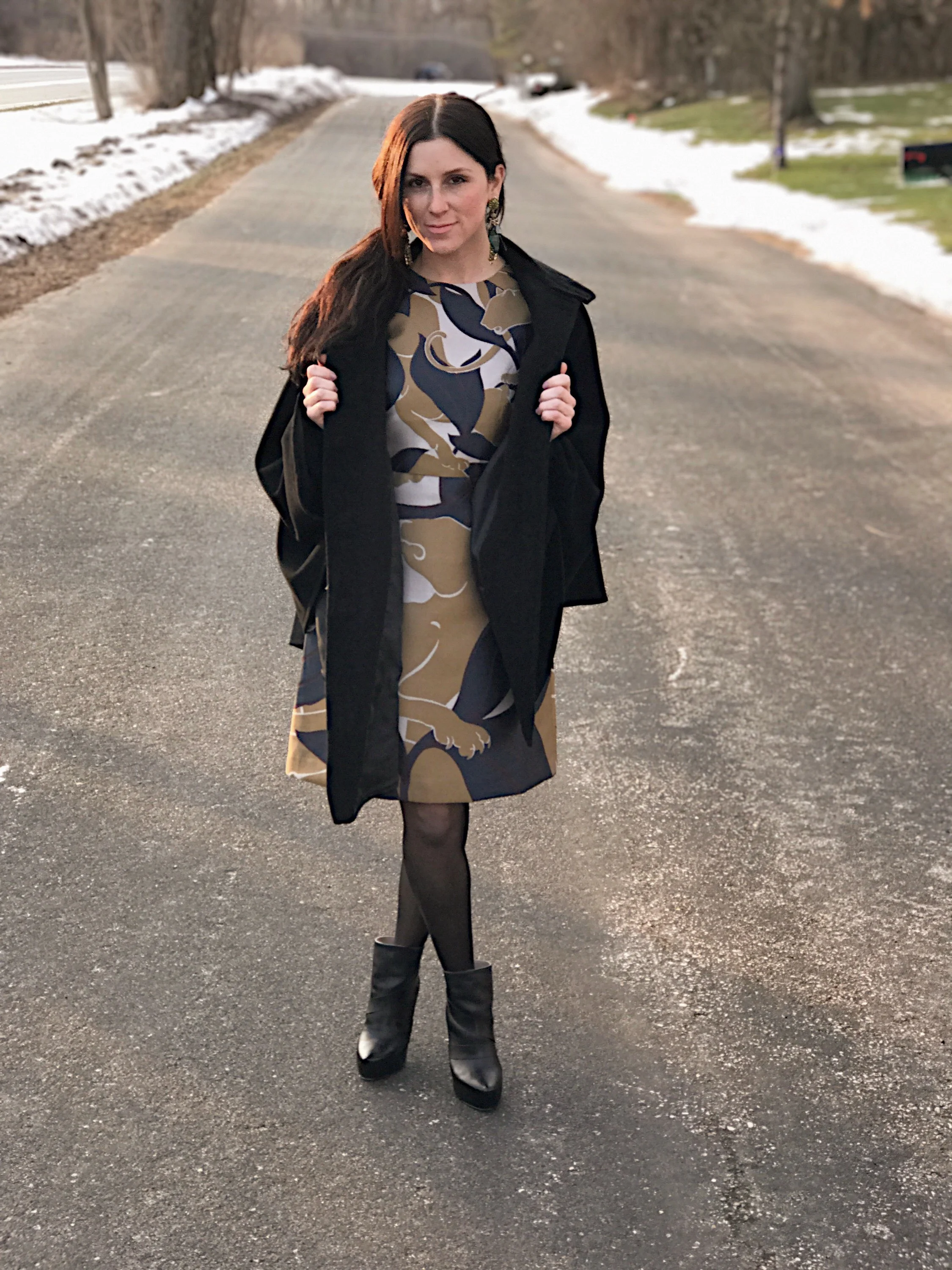 Wool Cape by J. Richards