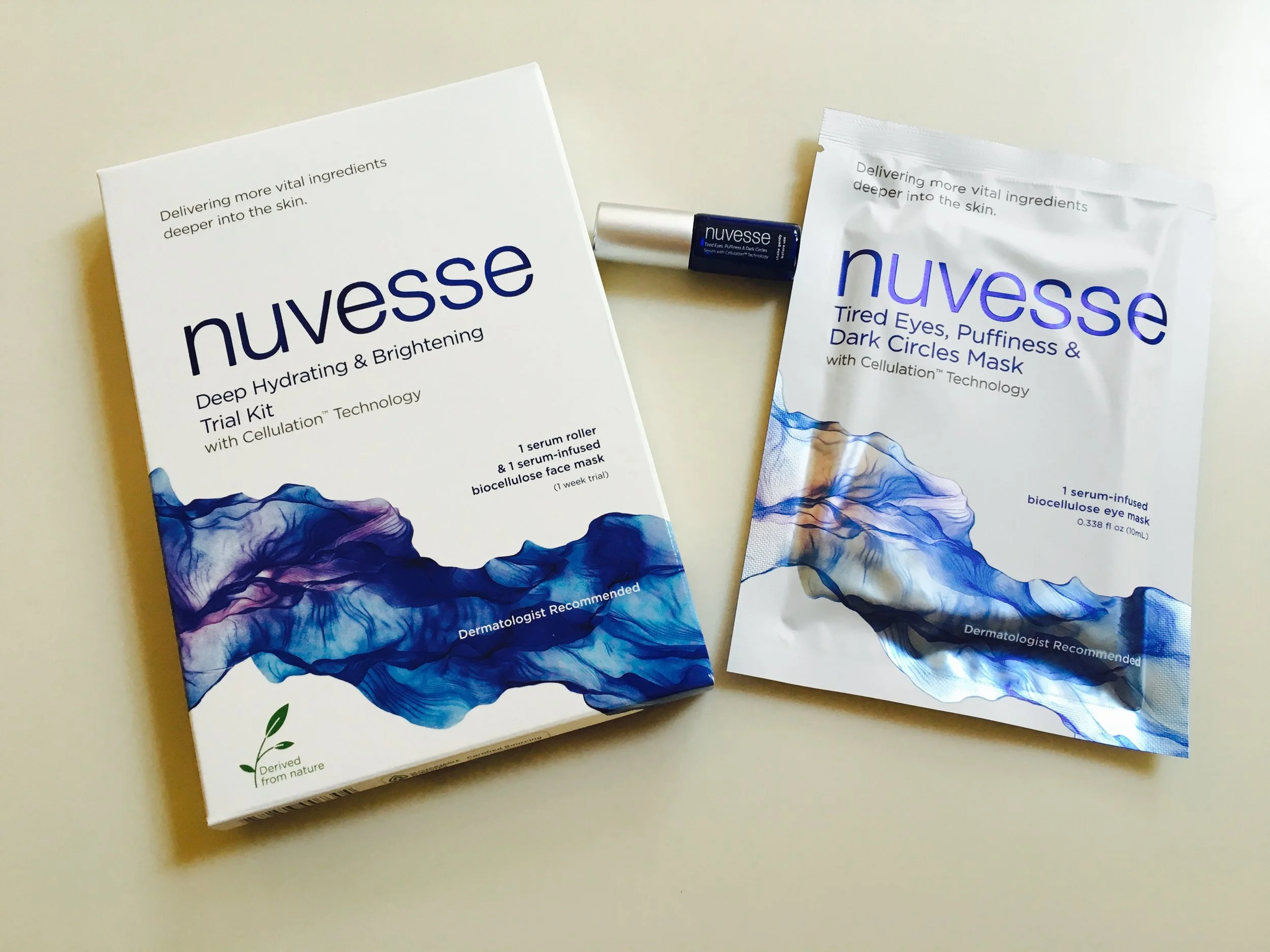 When the fall season is just around the corner and my schedule doesn't allow for as much sleep, a little bit of Nuvesse does the trick! Love the way this mask literally wakes up my skin.