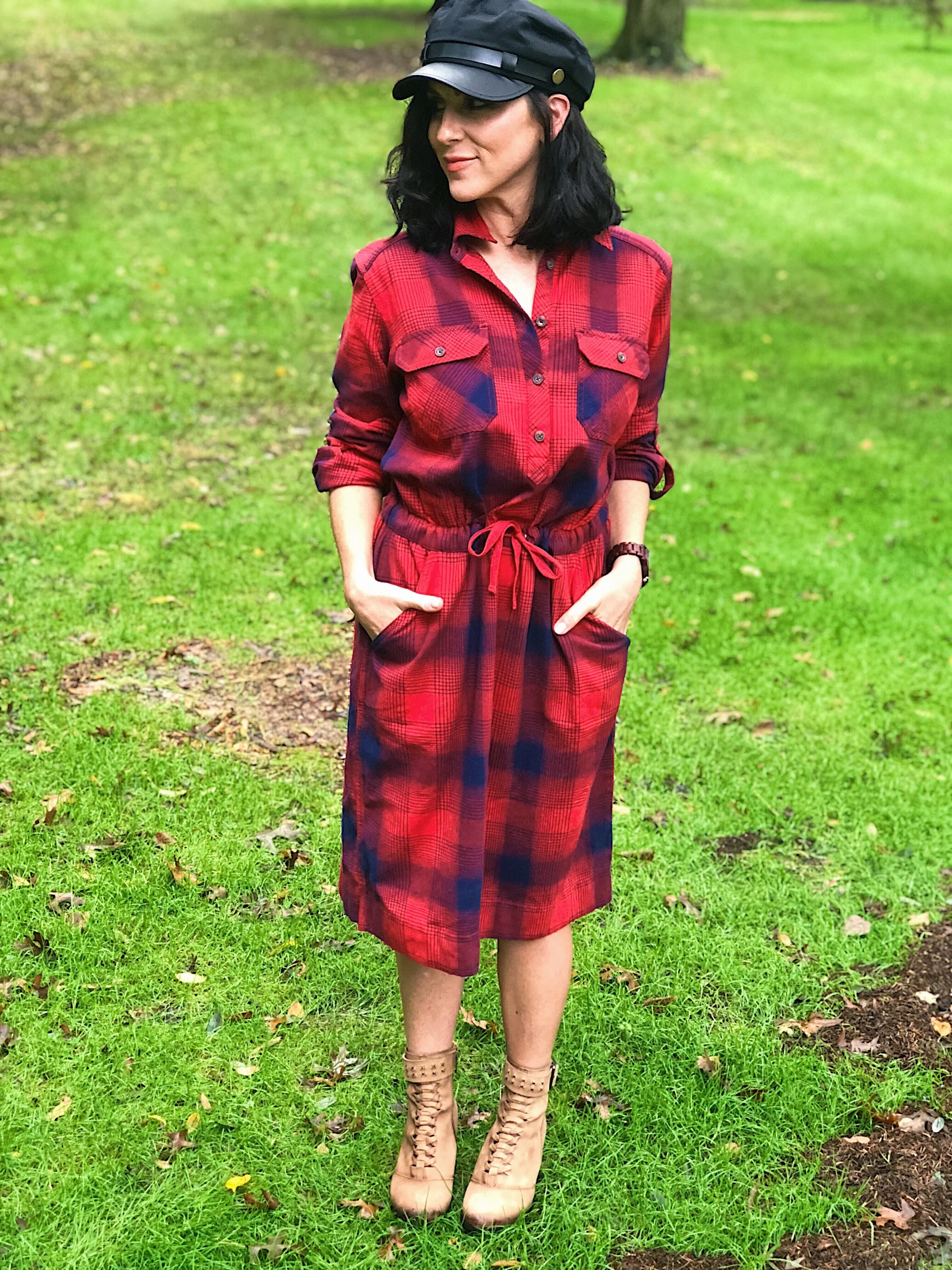 Plaid Dress by Duluth Trading Company