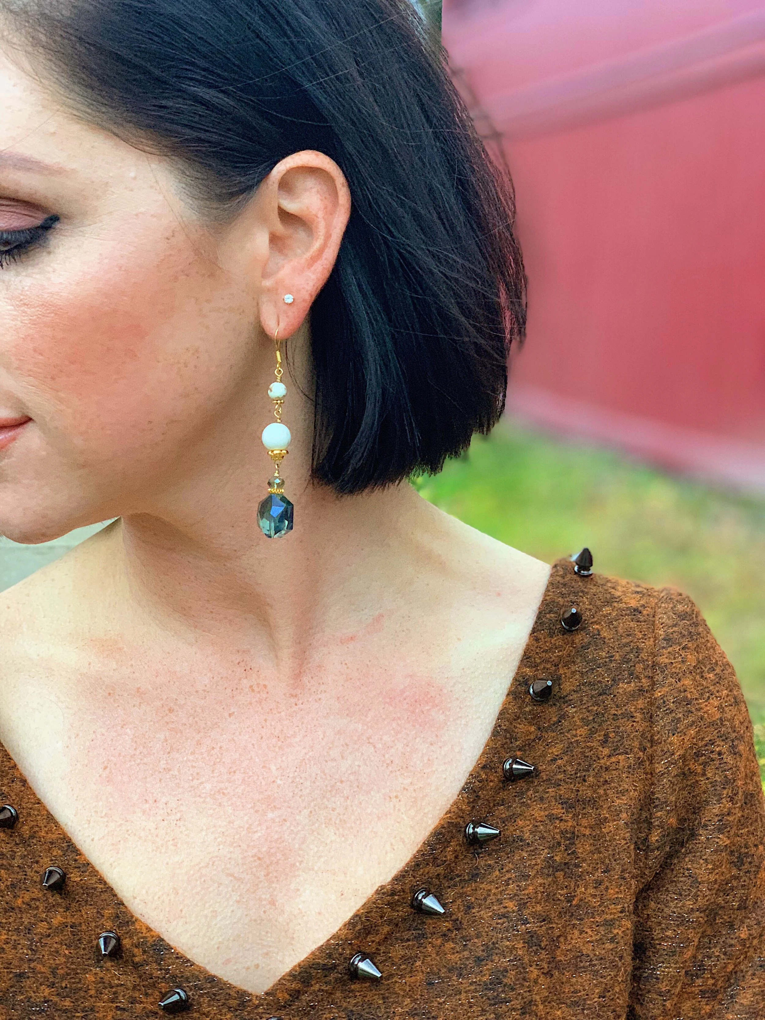 Earrings by Quiet Lion Creations