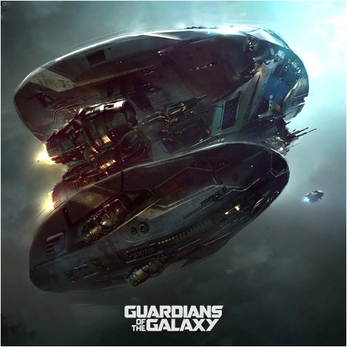 Guardians of the Galaxy -Quadrant Ship