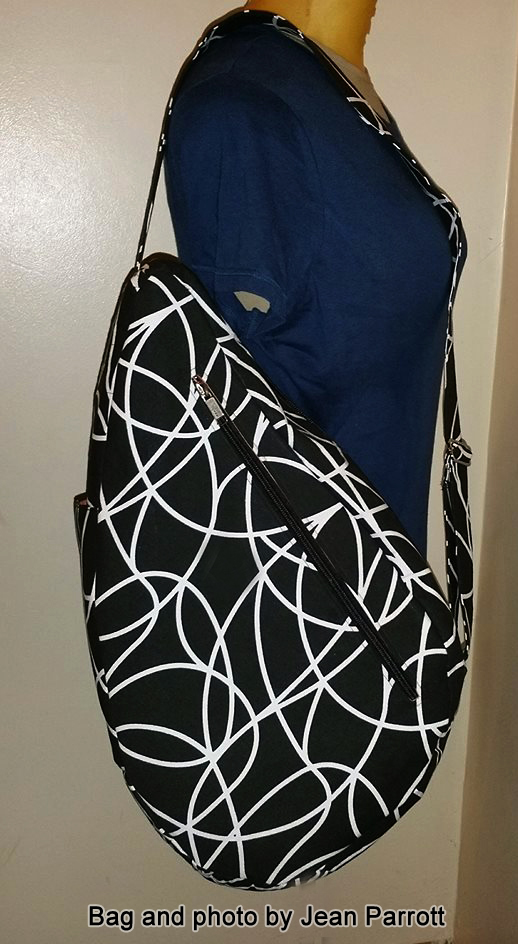 teardrop sling backpack