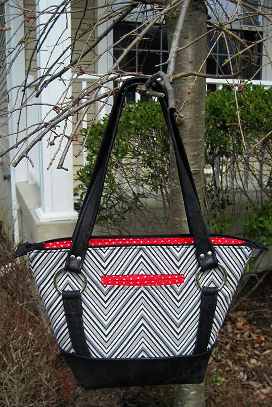 Titania Tote in Leather Accents by Betty Hoyle-Wind