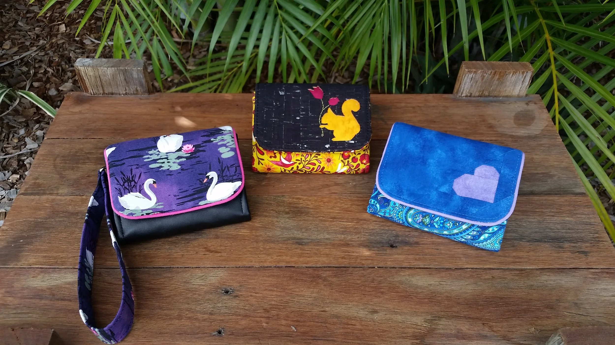 Photos and Limelight Wallets by Tanya Summers of Little Mate's Wardrobe