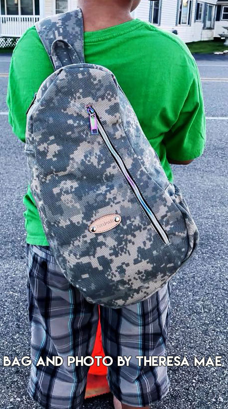 Teardrop Sport Men's Backpack Sling Bag Includes 2 Sizes — RLR