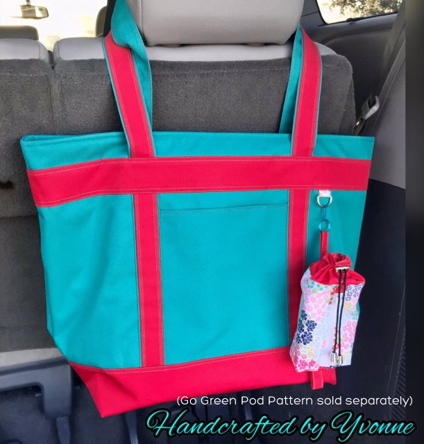 Go Green Thermal Grocery Tote and Reusable Produce Bags PDF Pattern — RLR  Creations