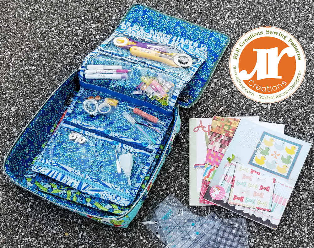 Carry Along Maker's Case - PDF Sewing Pattern - Includes 2 Detachable  Notions Sleeves and Project Pouch — RLR Creations