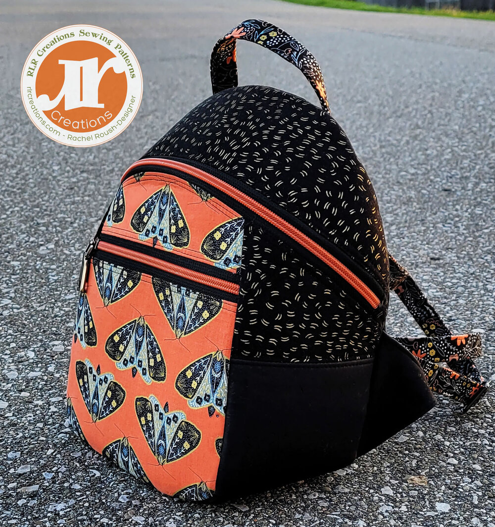 Peregrina Crosspack -Backpack to Crossbody- PDF Sewing Pattern — RLR  Creations