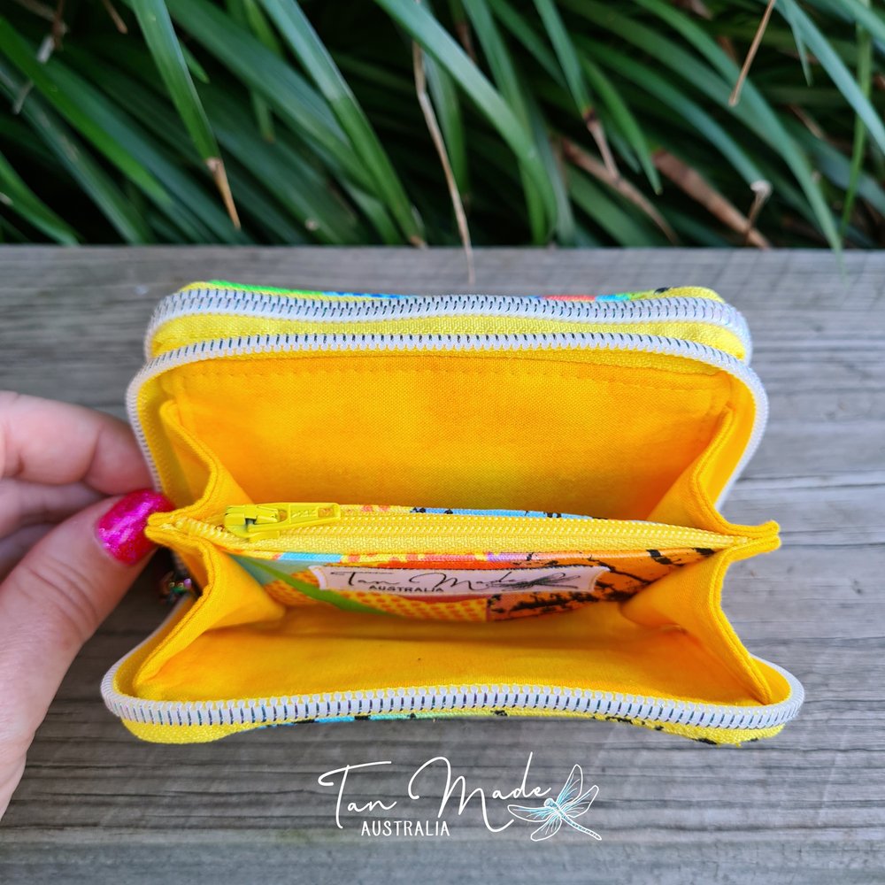 Zara Double Zip Mini Accordion Wallet - PDF Sewing Pattern — RLR