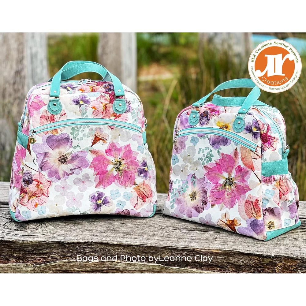 The Wayfarer Traveler Totes PDF Pattern RLR Creations