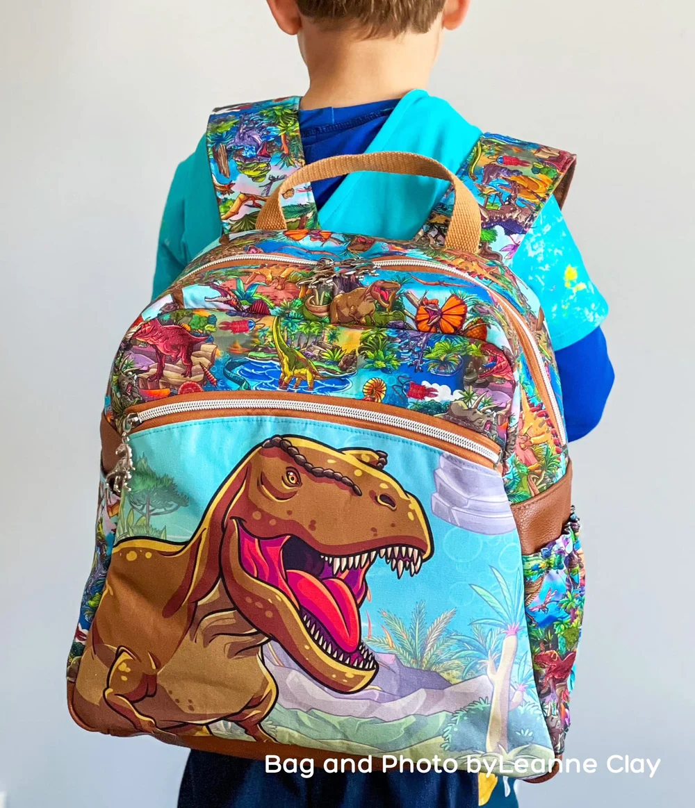 The Wayfarer Traveler Backpack -Full Size Backpack PDF Pattern