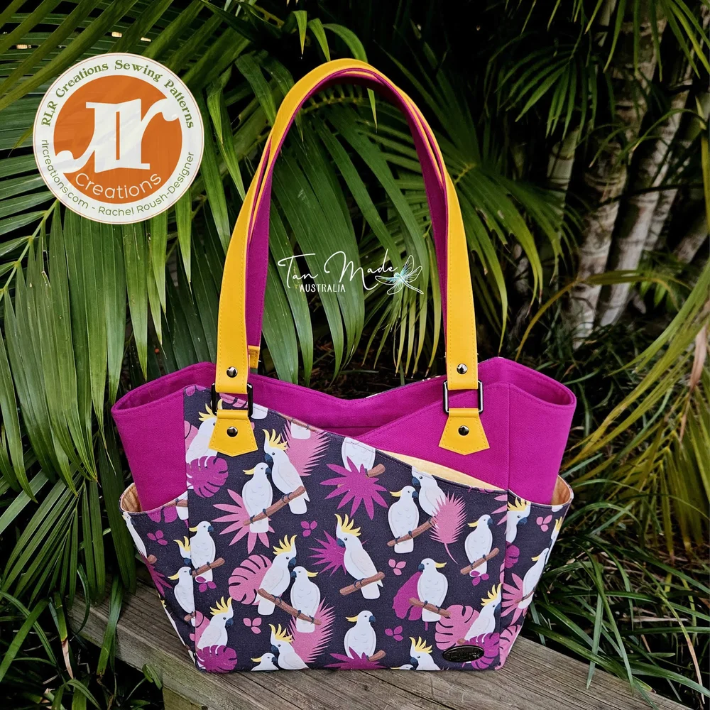 Julep Carry All Tote Bag PDF Pattern RLR Creations — RLR
