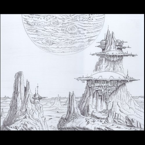 #139 - City On Cygnus 12 - Original Artwork