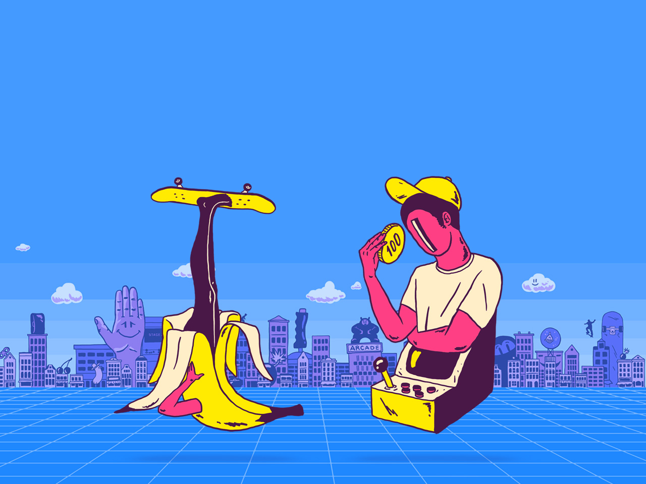 rehabstudio haydenpeek RedBull_SkateArcade_Town.jpg
