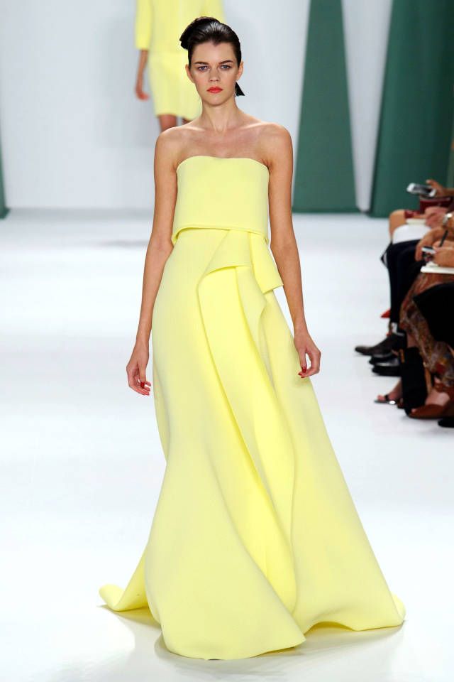 Carolina Herrera S/S 2015 via Harpers Bazzar